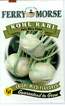 Kohlrabi Grown from SeedsEarly White Gongylodes